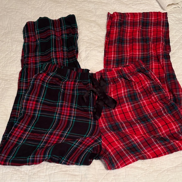 Victoria's Secret Other - Victoria's Secret Red and Black Plaid Lounge Pants
